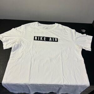 Nike Air Black and White Men's T-Shirt